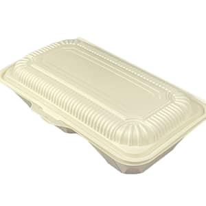 Long Clamshell food container